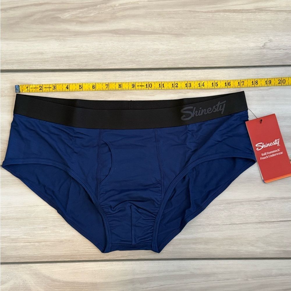 Shinesty Ball Hammock Pouch Underwear Briefs Blue Xl Nwt In Package — image 5 of 8